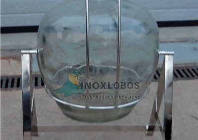 Trabalhos em Aço Inox